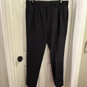 Savane Black Dress Pants Modern Tailored Fit